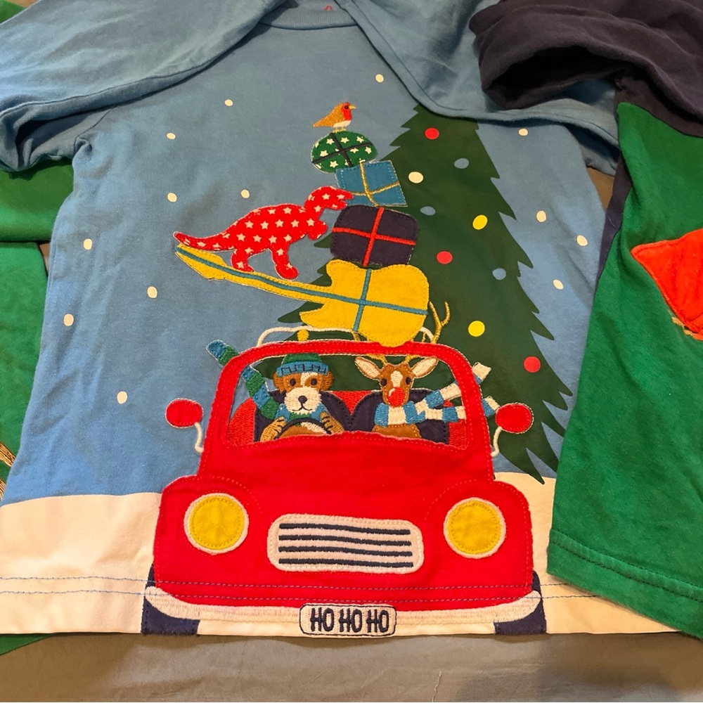 Mini Boden Boys Set Of Three Long Sleeve T-Shirts Size 4 To 5 Years Lot Of Three - Picture 3 of 13